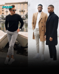 Look de quiet luxury acessível com peças minimalistas em tons neutros no estilo fast fashion