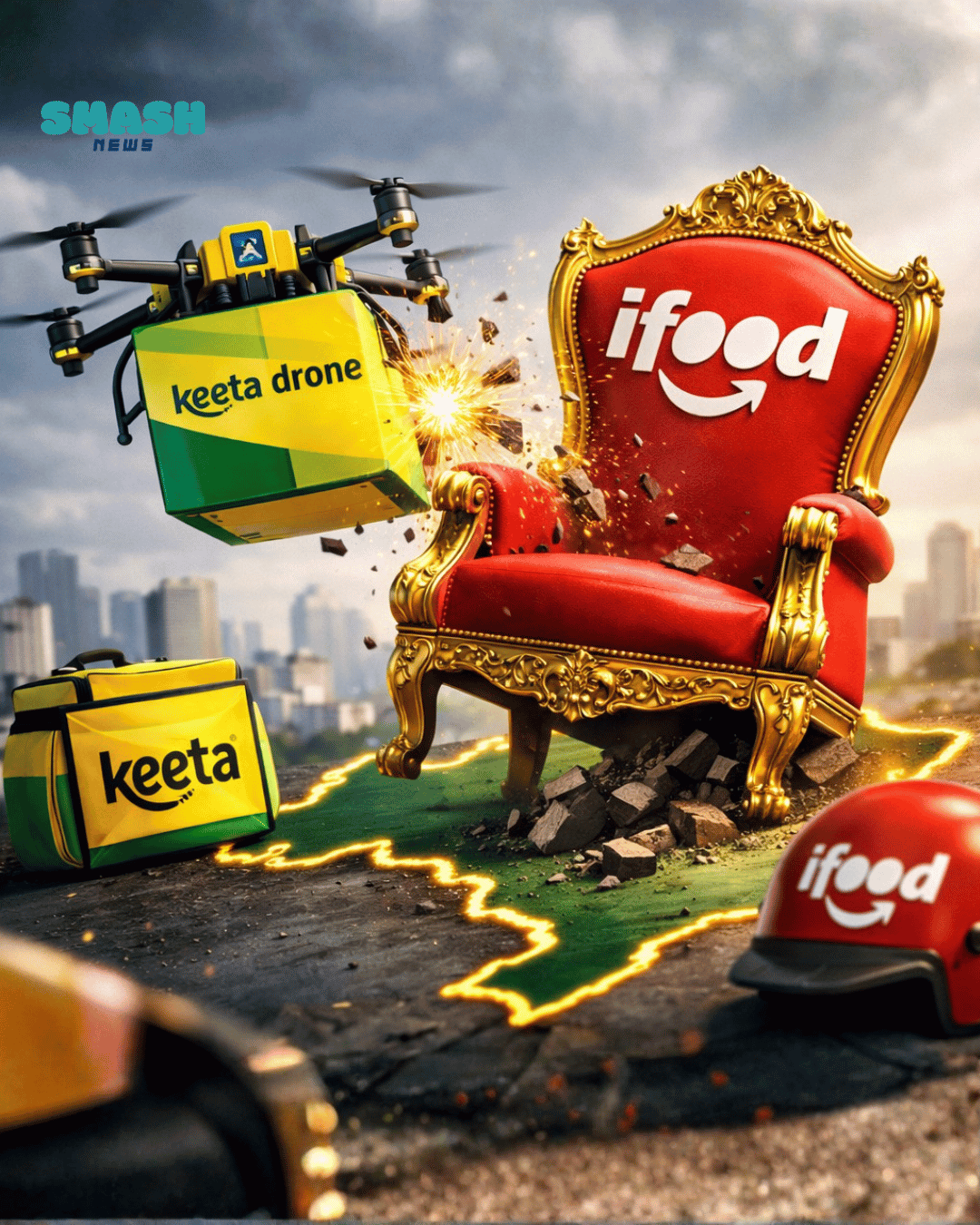 Mudança de jogo: a nova disputa pelo delivery no Brasil