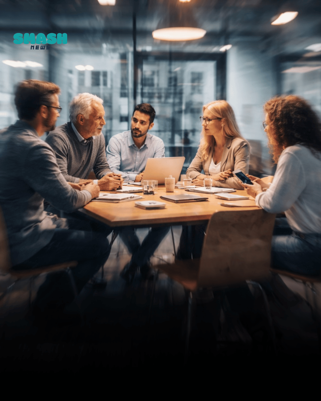 Reunião de pessoas de diferentes gerações